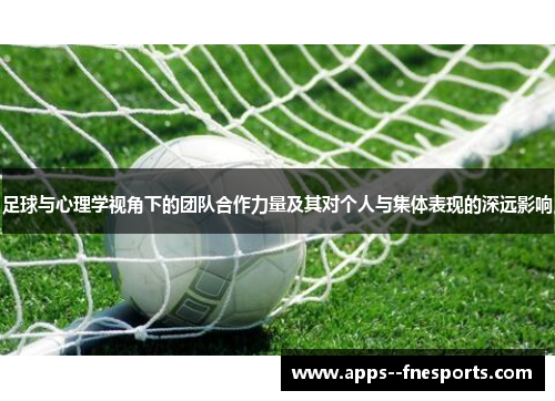 足球与心理学视角下的团队合作力量及其对个人与集体表现的深远影响